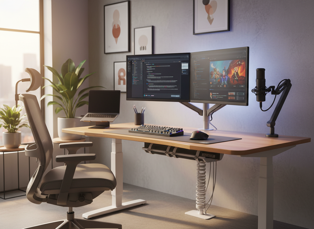 Ergonomisches Gaming- & Homeoffice-Setup - PS Tradings