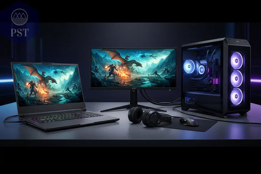 Gaming Laptop vs Desktop Vergleich - PS Tradings