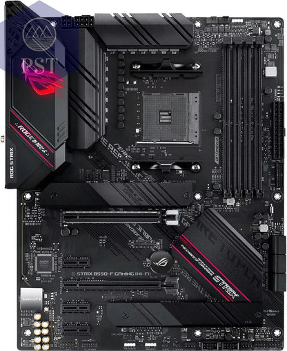 ASUS B550 Motherboard ROG STRIX B550-F GAMING WI-FI Motherboard Sockel AM4 DDR4 128 GB Unterstützt Ryzen 5 5600 Ryzen 7 5700 CPU