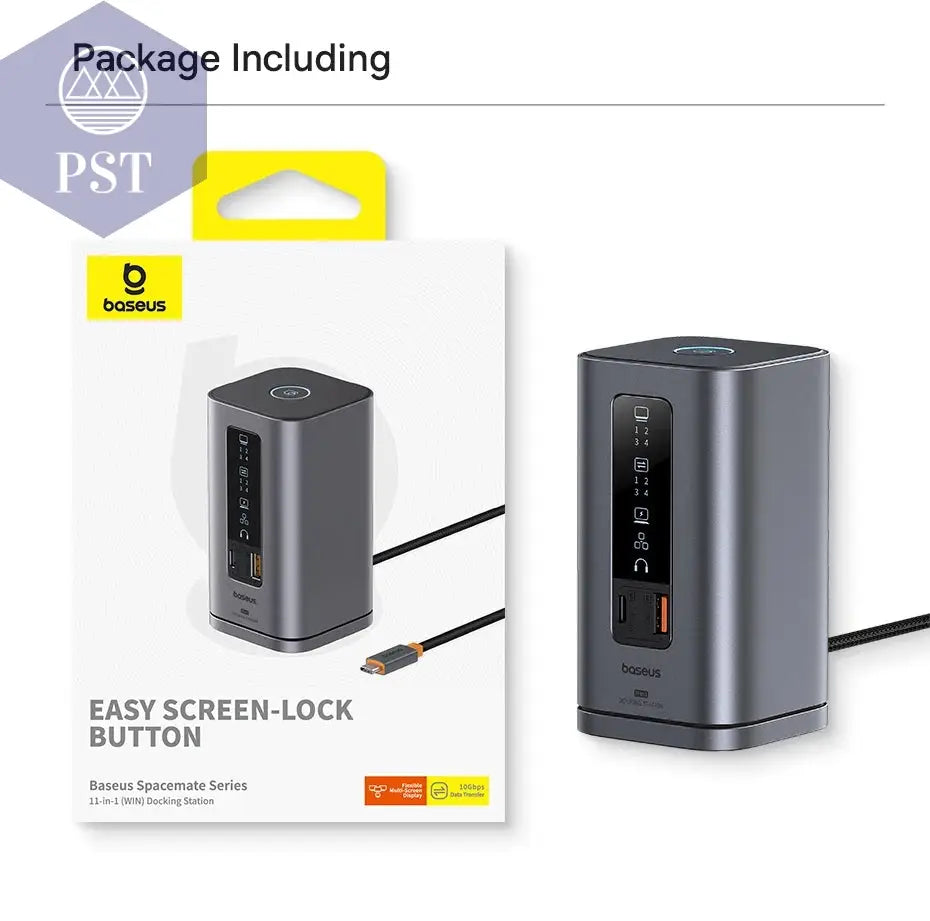 Baseus 12-In-1 USB C HUB PD 100W Dockingstation HDMI PST PS Tradings USB-Hub Baseus PST PS Tradings