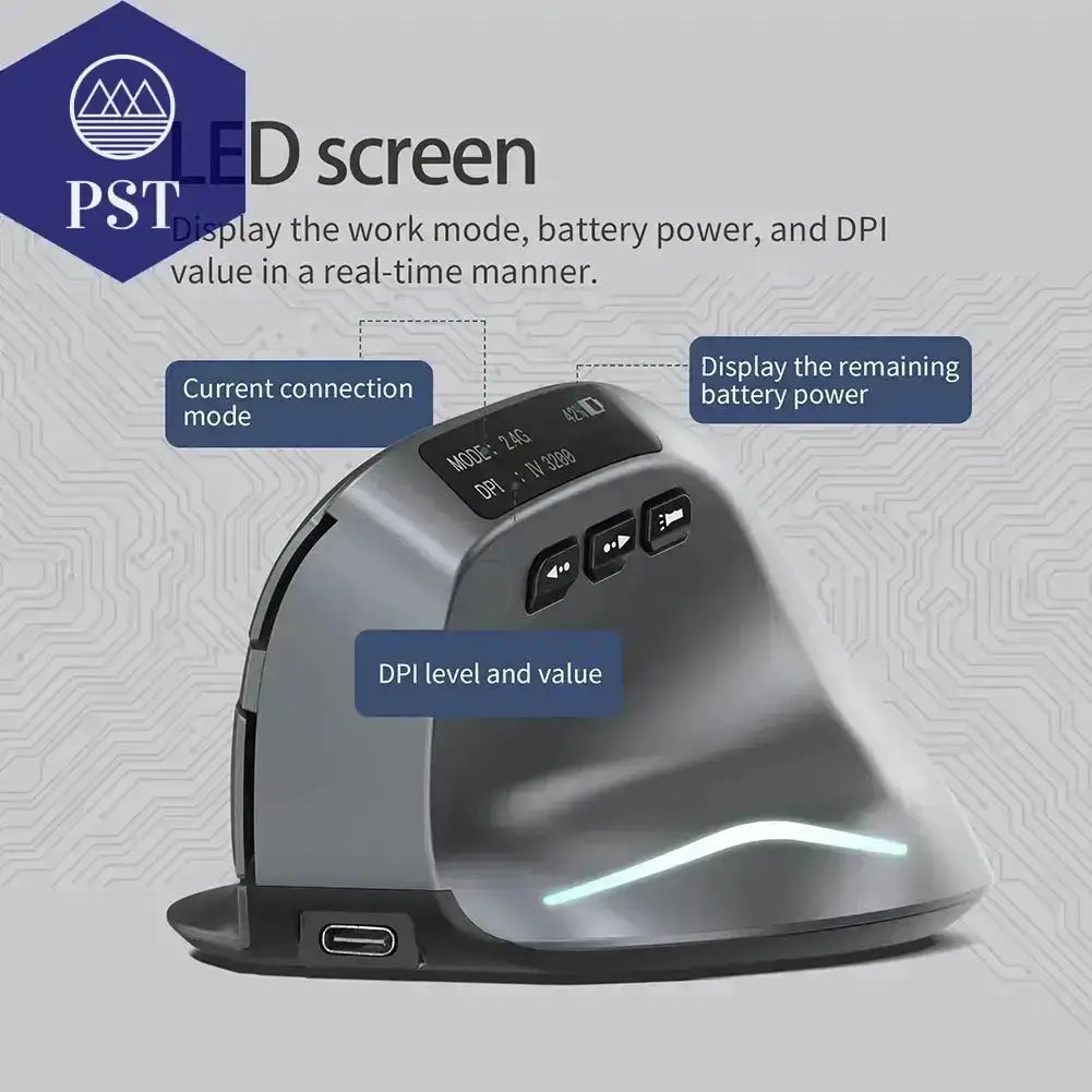 F-26C 2.4GHz Ergonomische Gaming Maus PST PS Tradings   F-26C 2.4GHz Ergonomische Gaming Maus