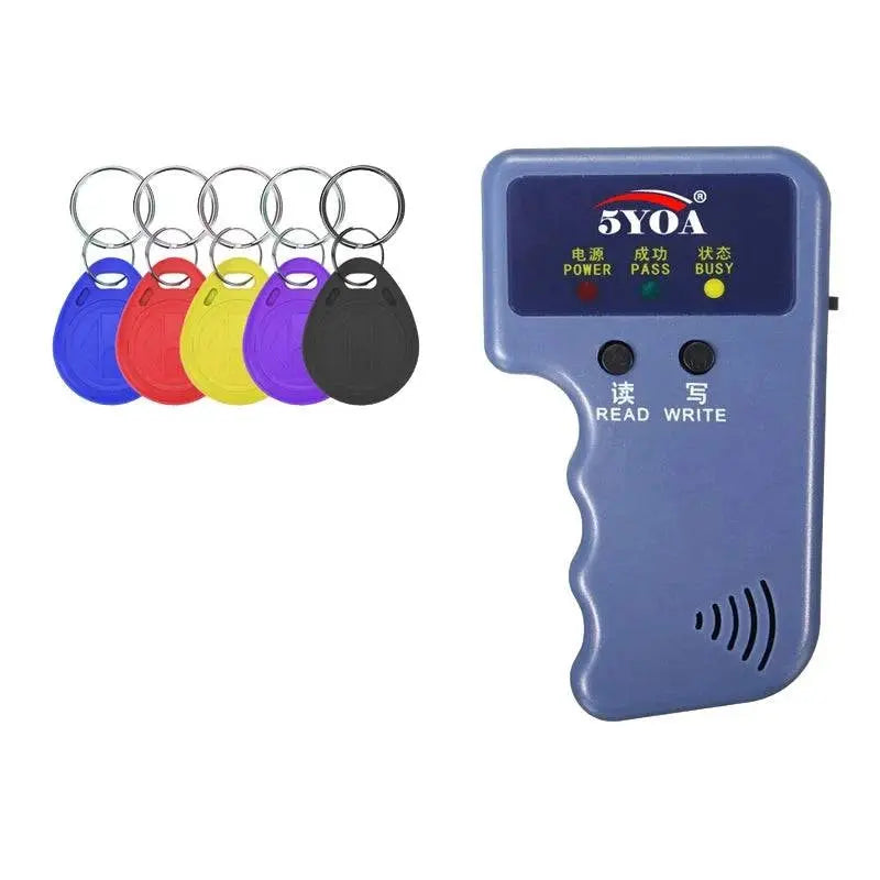 RFID Duplicator Card Reader  125KHz EM4100 Copier Writer Video Programmer T5577 Rewritable ID Keyfobs EM4305 Tags Card - PST PS Tradings