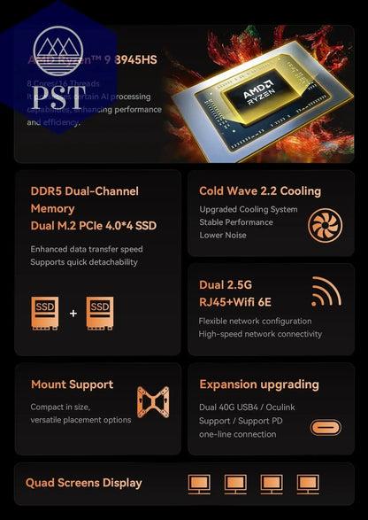 MINISFORUM UM890 Pro Mini PC - Ryzen 9, 32GB, 1TB SSD PST PS Tradings   MINISFORUM UM890 Pro Mini PC - Ryzen 9, 32GB, 1TB SSD