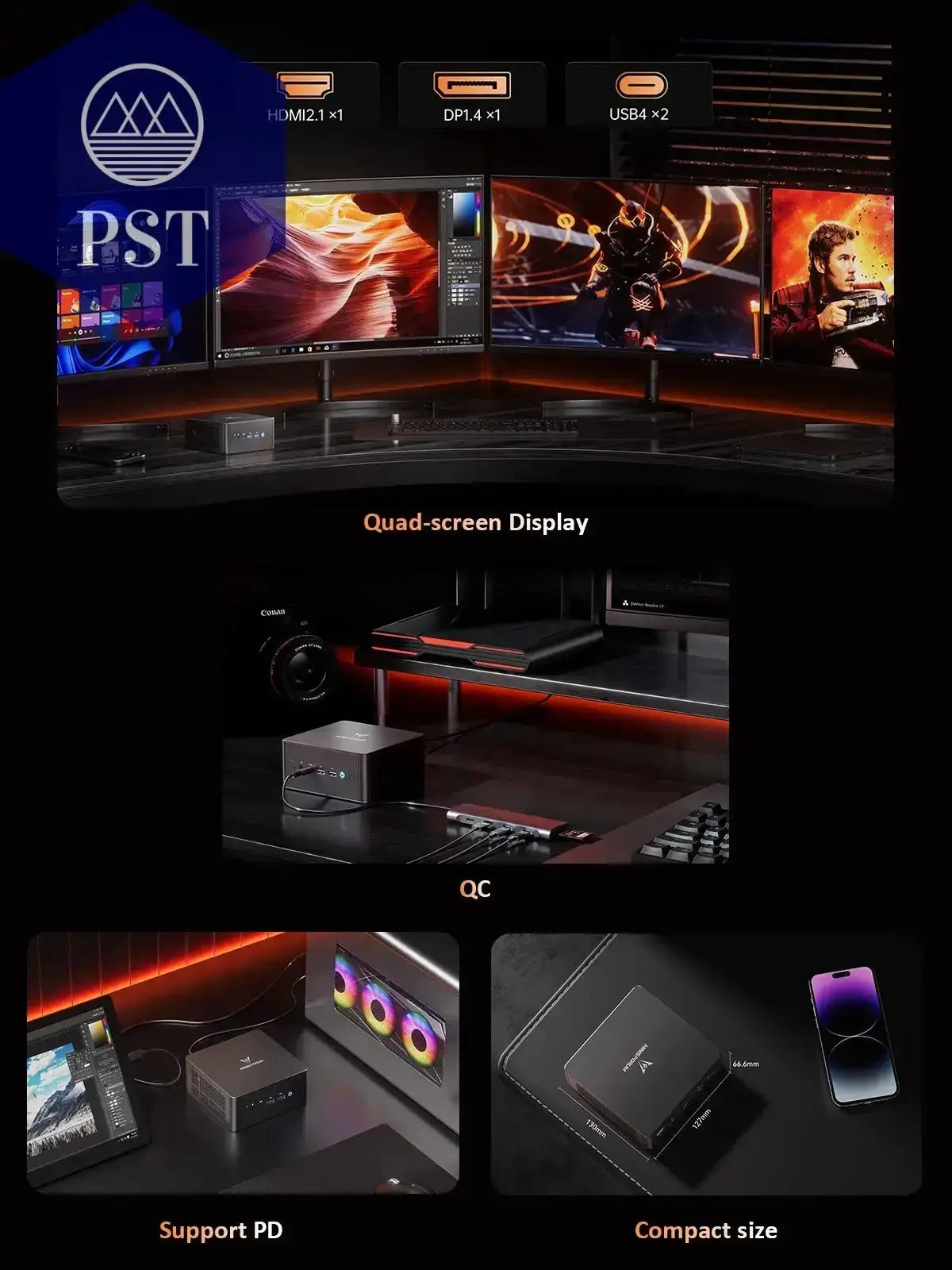 MINISFORUM UM890 Pro Mini PC - Ryzen 9, 32GB, 1TB SSD PST PS Tradings   MINISFORUM UM890 Pro Mini PC - Ryzen 9, 32GB, 1TB SSD