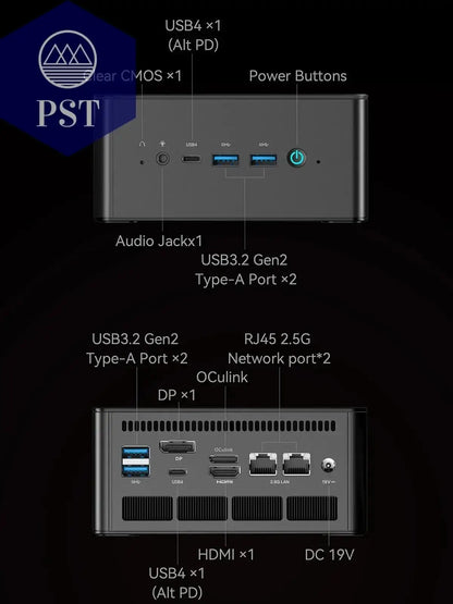 MINISFORUM UM890 Pro Mini PC - Ryzen 9, 32GB, 1TB SSD PST PS Tradings   MINISFORUM UM890 Pro Mini PC - Ryzen 9, 32GB, 1TB SSD