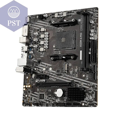 MSI AMD A520M-A PRO Motherboard Unterstützt Ryzen CPU R3 R5 R7 5000- Und 3000-Serie Mainboard AM4 M.2 NVME Dual Channel DDR4 Vollständig Neu