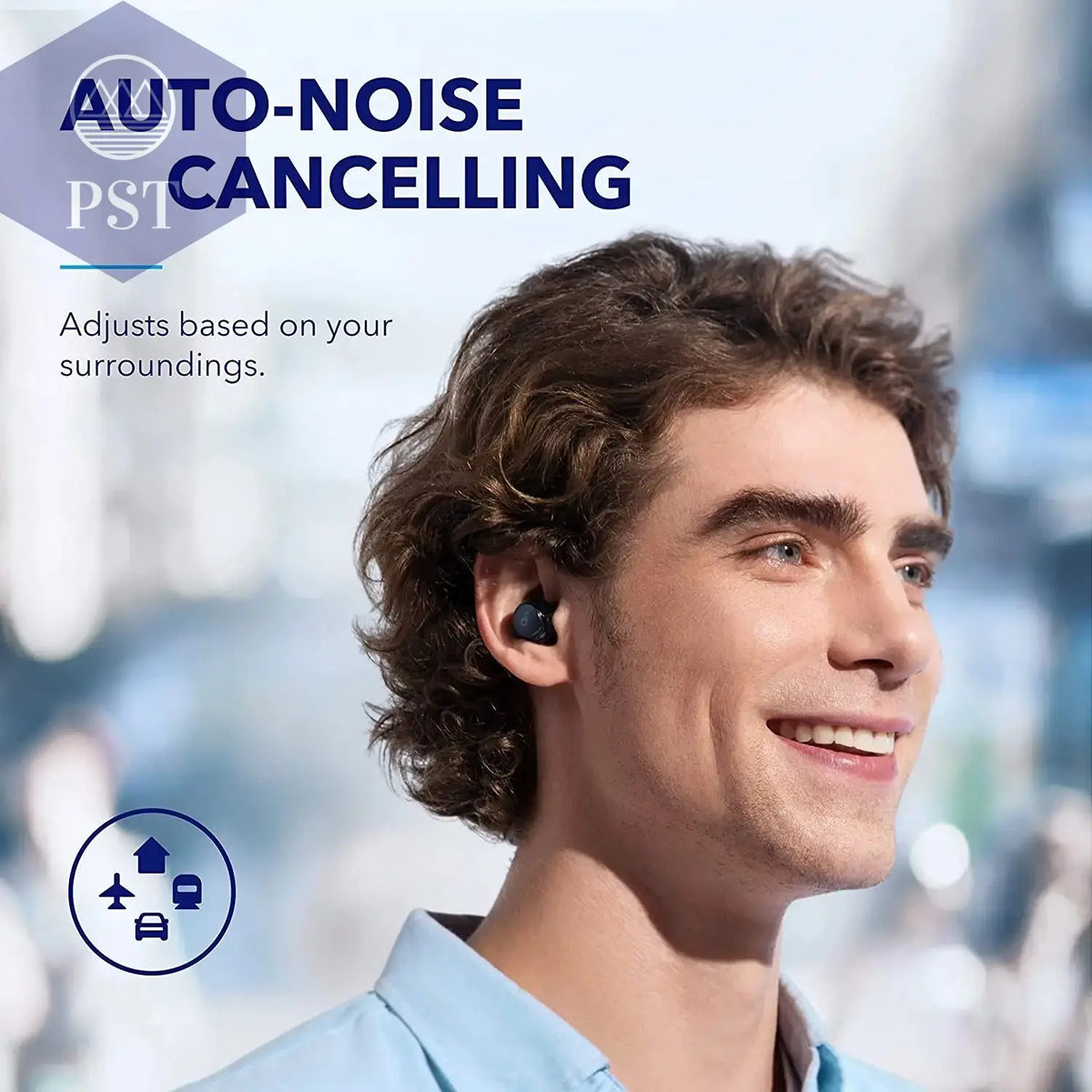 Soundcore by Anker Space A40 Ecouteurs Bluetooth sans Fil Réduction du Bruit Automatique jusqu'à 98%, Ecouteurs sans Fil - PS Tradings