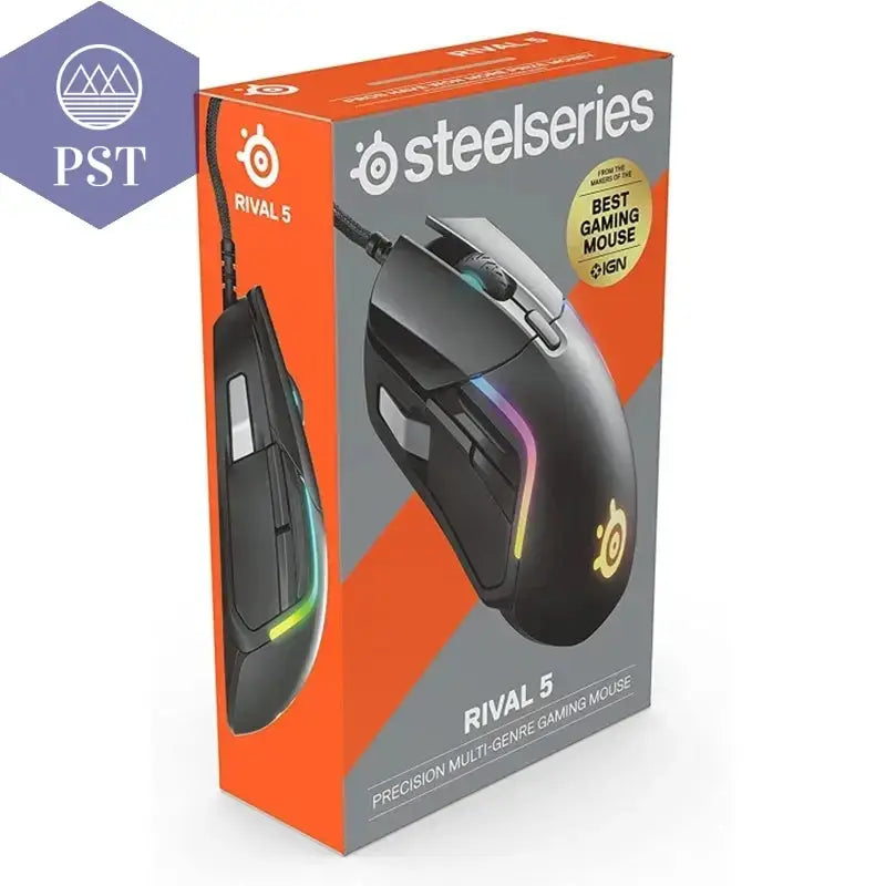 SteelSeries Rival 5 Gaming Maus mit RGB-LEDs PST PS Tradings   SteelSeries Rival 5 Gaming Maus mit RGB-LEDs