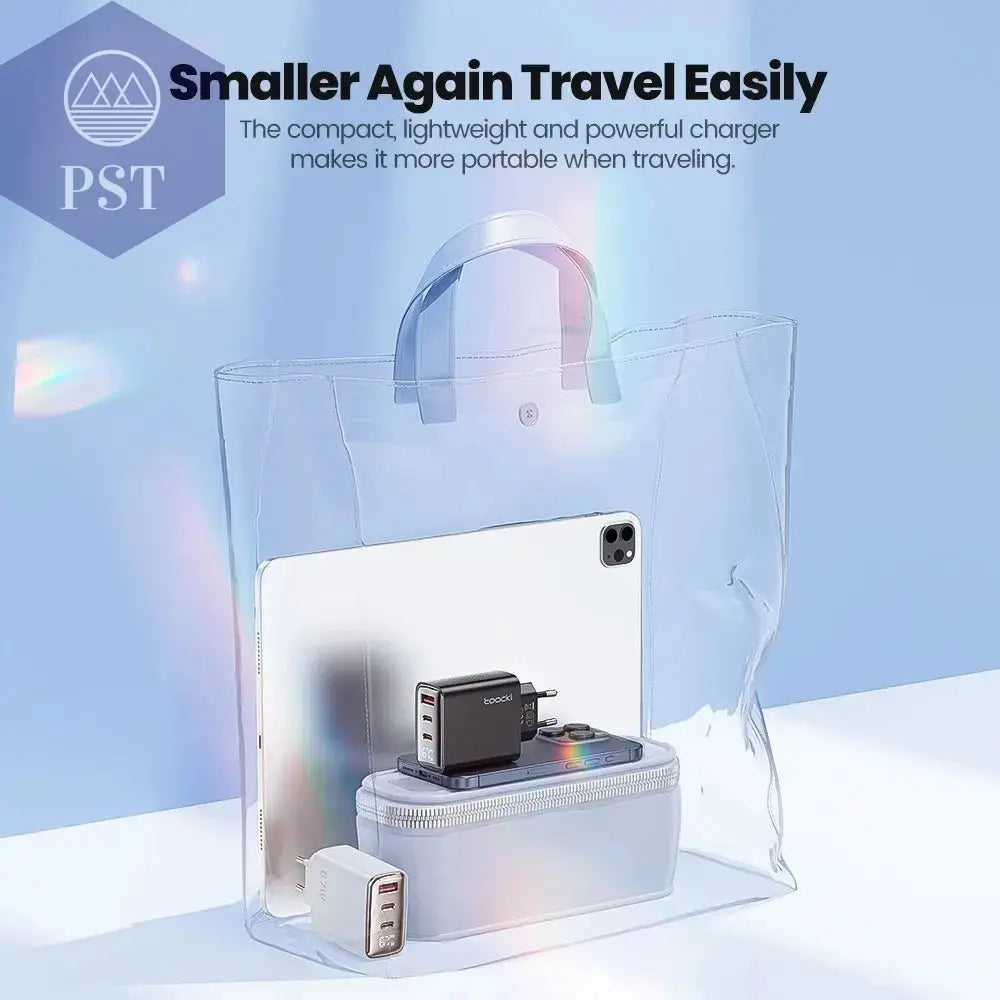 Toocki 67 W Gan USB Typ C Ladegerät Digitalanzeige 65 W 45 W PPS PD QC4.0 Schnellladung Für Macbook Laptop IPAD Tablet Iphone 15 14